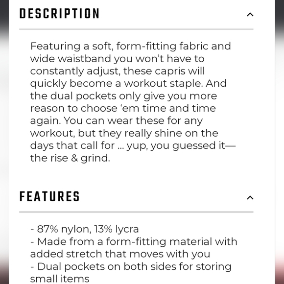 Born Primitive Rise & Grind Capri Pocket Legging Teal Mint Women's XS - Picture 11 of 11